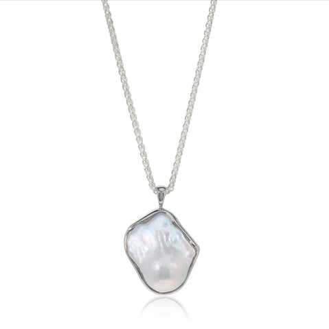 Keshi Baroque Pearl Pendant
