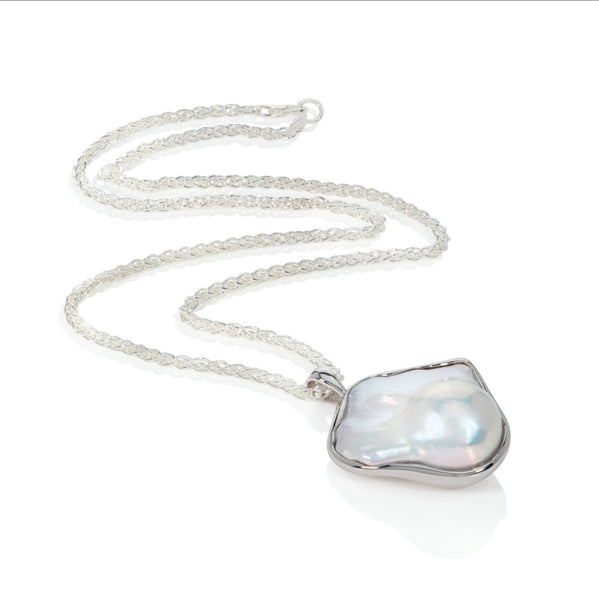 Stunning Keshi Baroque Pearl Pendant